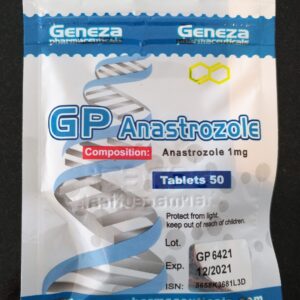 GP ANASTROZOLE 1mg 50 tabs (Geneza Pharma)