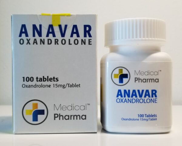 ANAVAR 100 tabs 15mg *Medical Pharma*