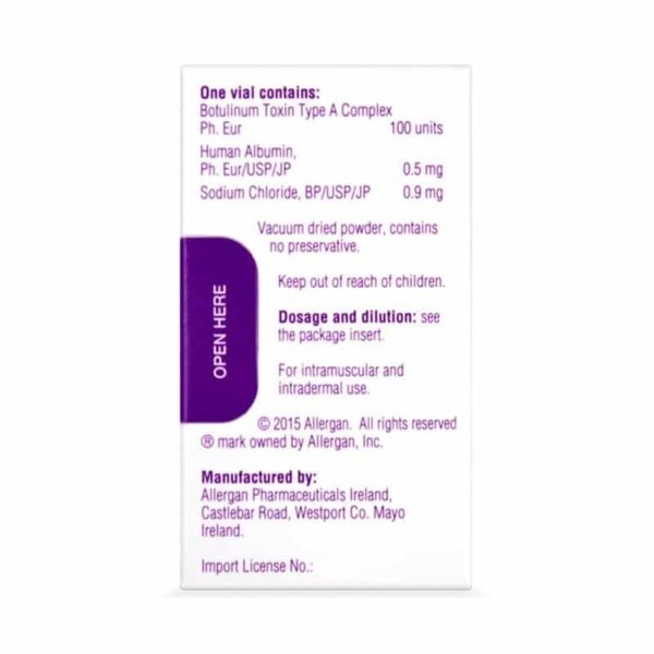 BOTOX® 100u (English Alternative) - Image 4