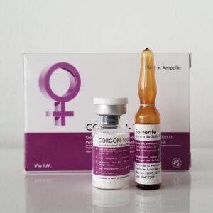 CORGON HCG 10000iu x 1 amp + 1 solvent 10ml (Chorionic Gonadotropina)