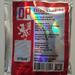 DP DIANABOL 25mg 100 tabs *Dragon Pharma*