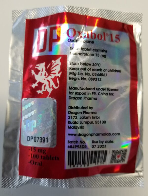 OXABOL 15 mg 100 tabs