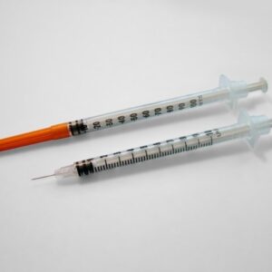 Monoject Softpack Insulin Syringe – 1ml (100 Units) 28g x 1/2″ Qty 10