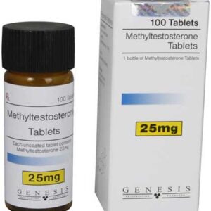 GENESIS METHYLTESTOSTERONE 25mg 100 Tabs