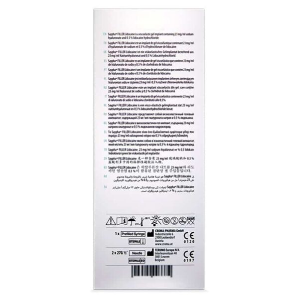 SAYPHA® FILLER with Lidocaine - Image 4