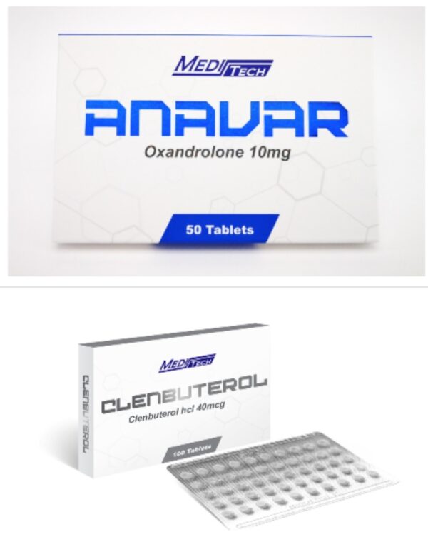 4 weeks cycle (Anavar + Clenbuterol)
