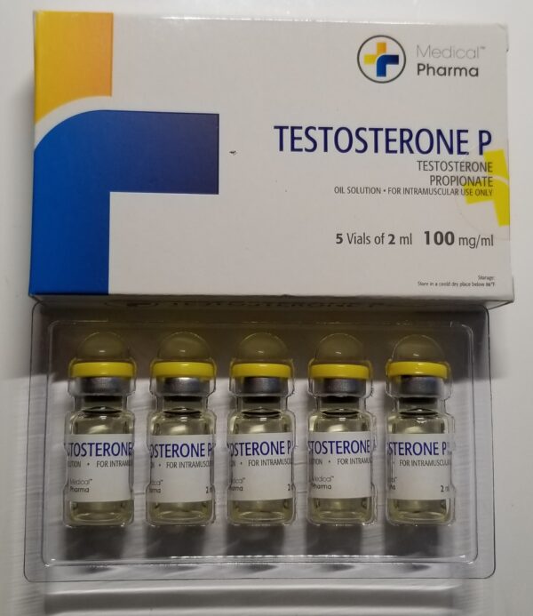 TESTOSTERONE P 100mg 2ml X 5amps