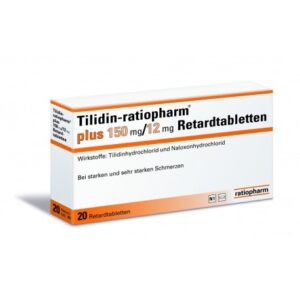 Buy Tilidin 20x 150/12mg Ratiopharm Online