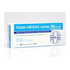 Buy Tilidin 20x 50/4mg Hexal AG Online