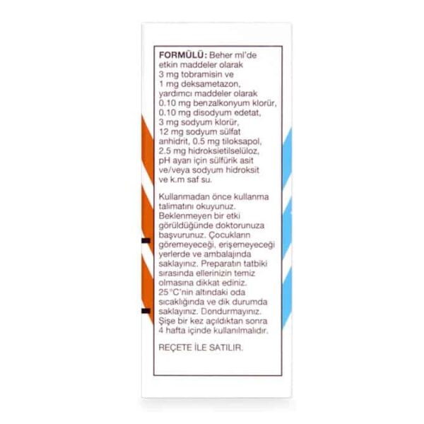 TOBRADEX® OPHTHALMIC SUSPENSION 0.3%, 0.1% (Non-English) - Image 5