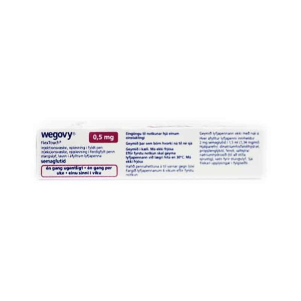 WEGOVY® FLEXTOUCH 0.5mg (Danish) - Image 4