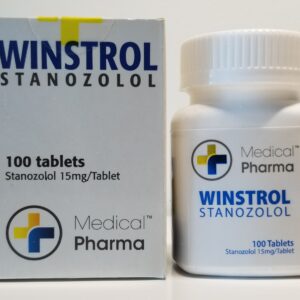 STANOZOLOL 15mg 100 tabs *Medical Pharma*